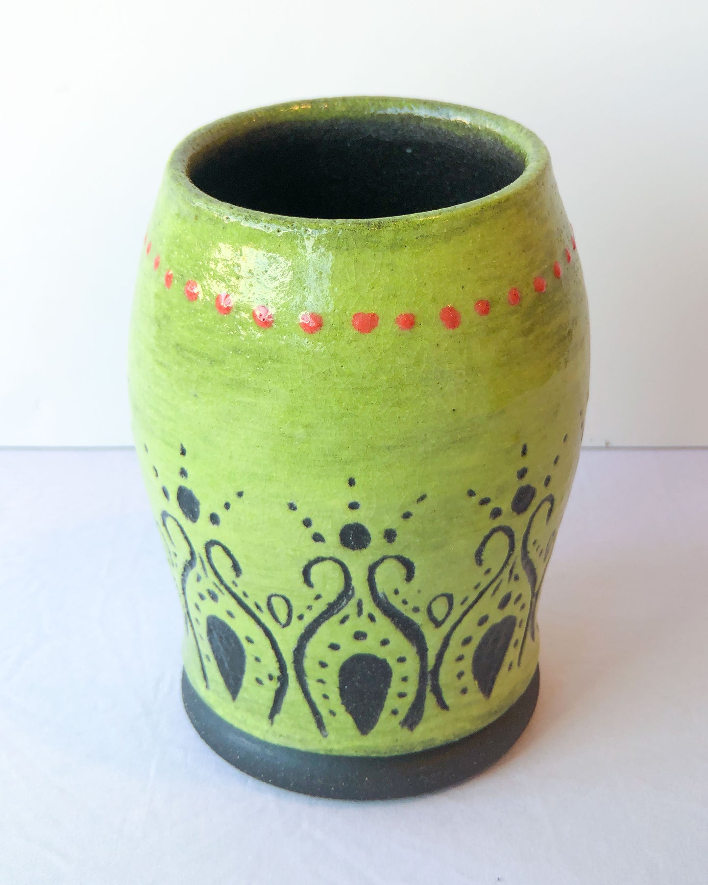 Chartreuse Vase