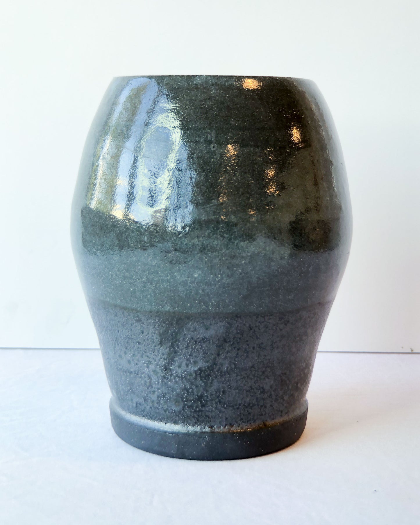 Black Two Tone Vase #1